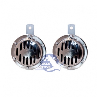 Wolo Deluxe chrome Twin set